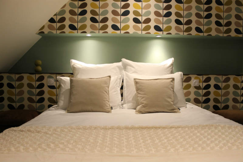 chambre de l'appartement le Quatre